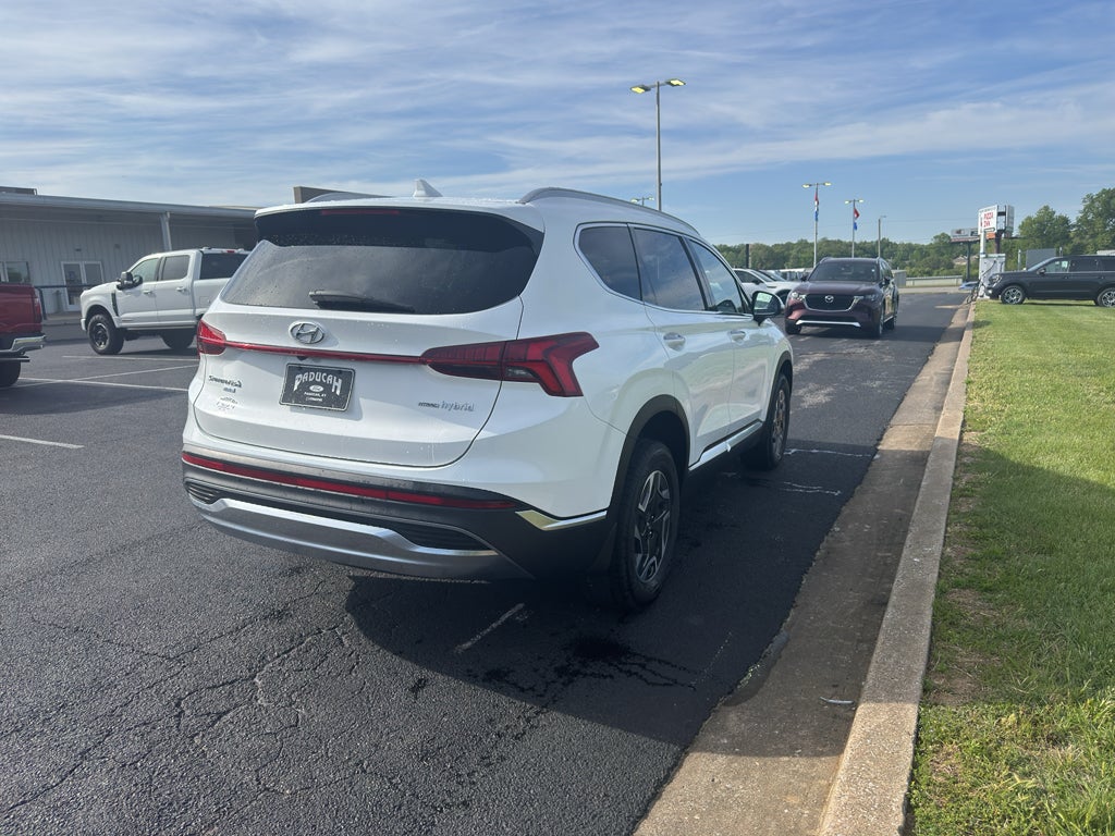 2022 Hyundai Santa Fe Hybrid Blue